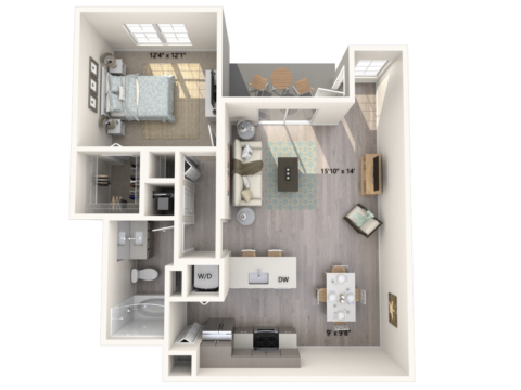 A1A Floor plan