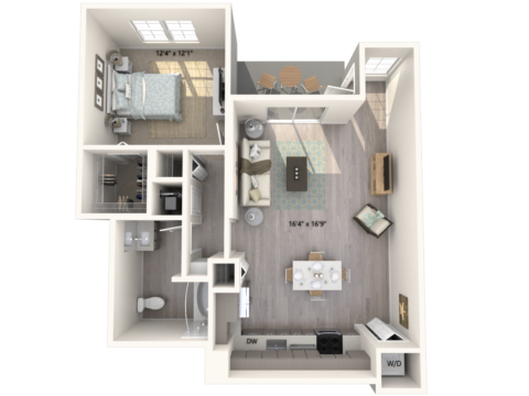 A1B Floor plan