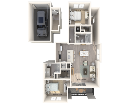 B2B floor plan