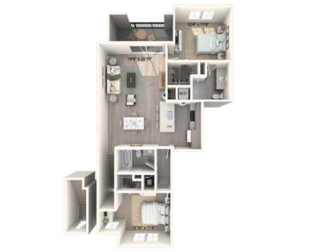 B2D Floor plan