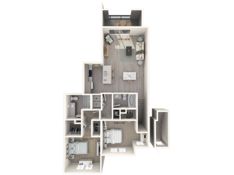 B2H floor plan